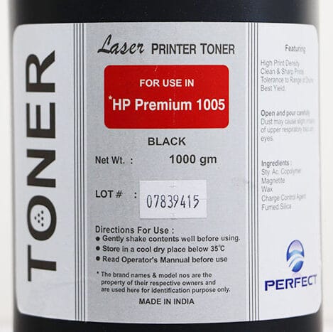 تونر شارژ اچ پی HP 1005 پرفکت 1000 گرمی e1641131799697