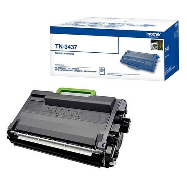 Brother TN3437 Black Toner 3